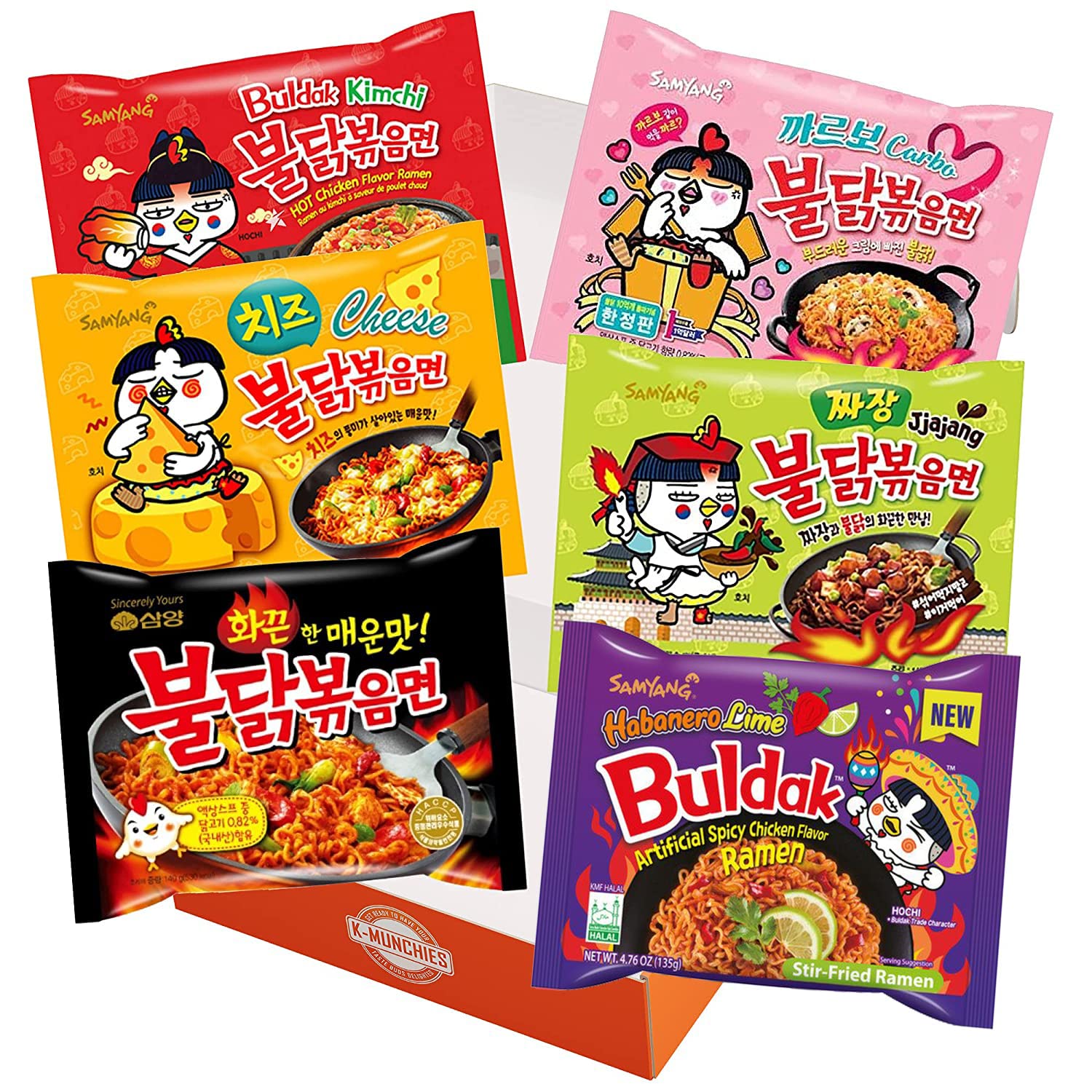 Samyang - Spicy Chicken Buldak Noodle (Habanero Lime) 105g