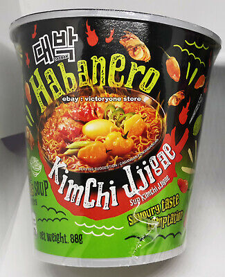 Daebak Kimchi Jjigae Habanero Ghost Pepper Noodle