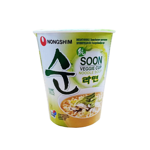 Nongshim Soon Veggie Cup Noodle Soup