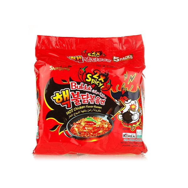Buldak 2x Spicy Hot Chicken Flavour Ramen The Yummy Brand buldak-2x-spicy-hot-chicken-flavour-ramen-the-yummy-brand
