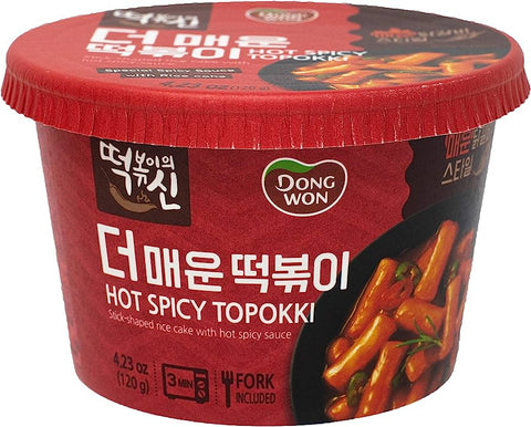 DongWon Hot and Spicy Topokki Cup
