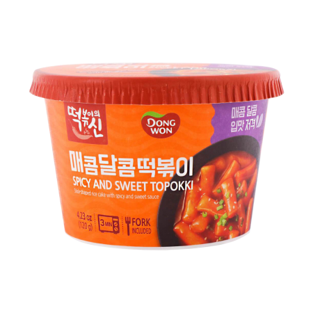 DongWon Sweet and Spicy Topokki Cup