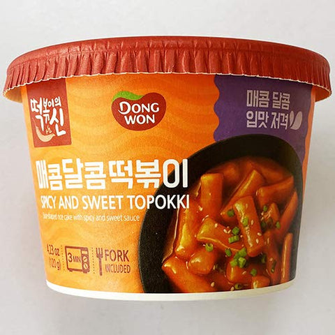 DongWon Sweet and Spicy Topokki Cup