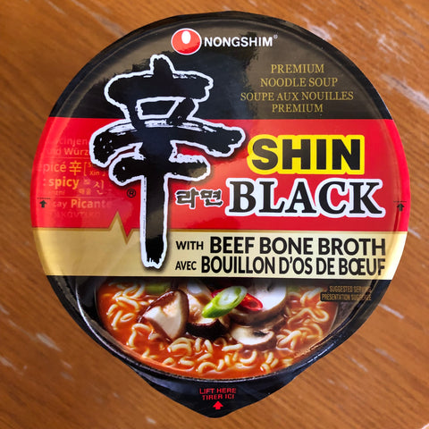 Nongshim Shin Black Noodles Soup Spicy Cup